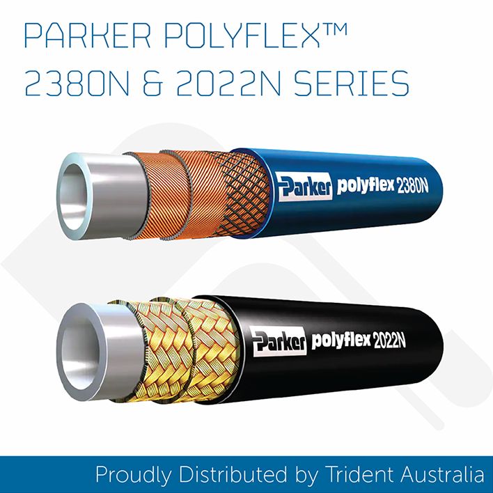 Parker Polyflex Hoses - Wire vs. Fibre Braid